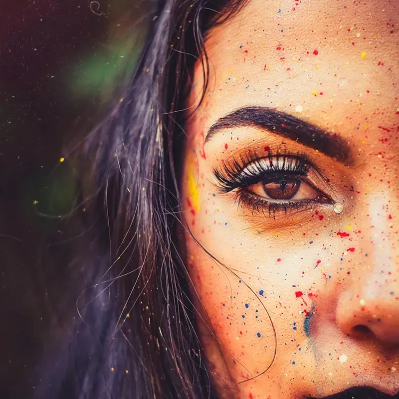 Holi Eyebrows